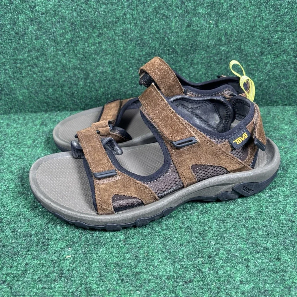Teva Trailpulse Suede River Strappy Sandal Hiking Outdoor Watersports Men's 8